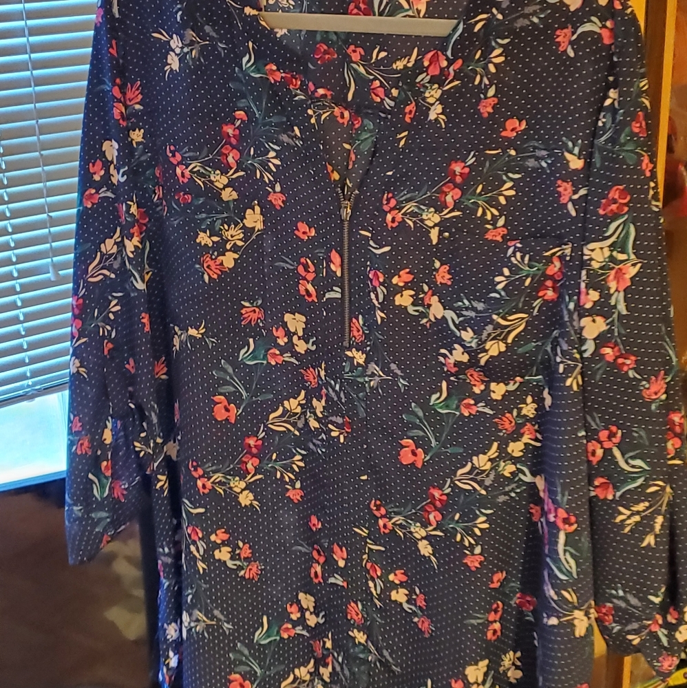 Maurices Floral Blouse